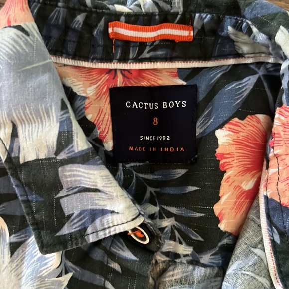 Boys Hawaiian button up shirt - Picture 2 of 2